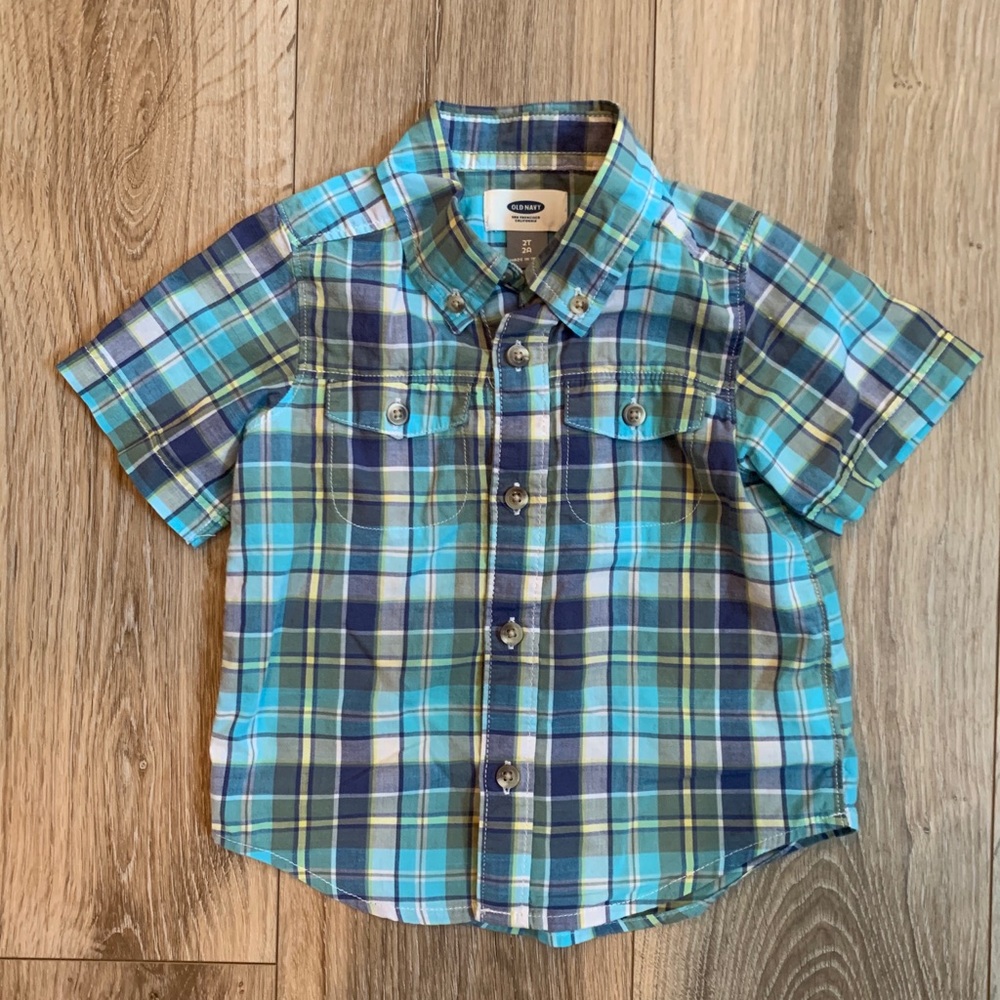Toddler Boys Button Down